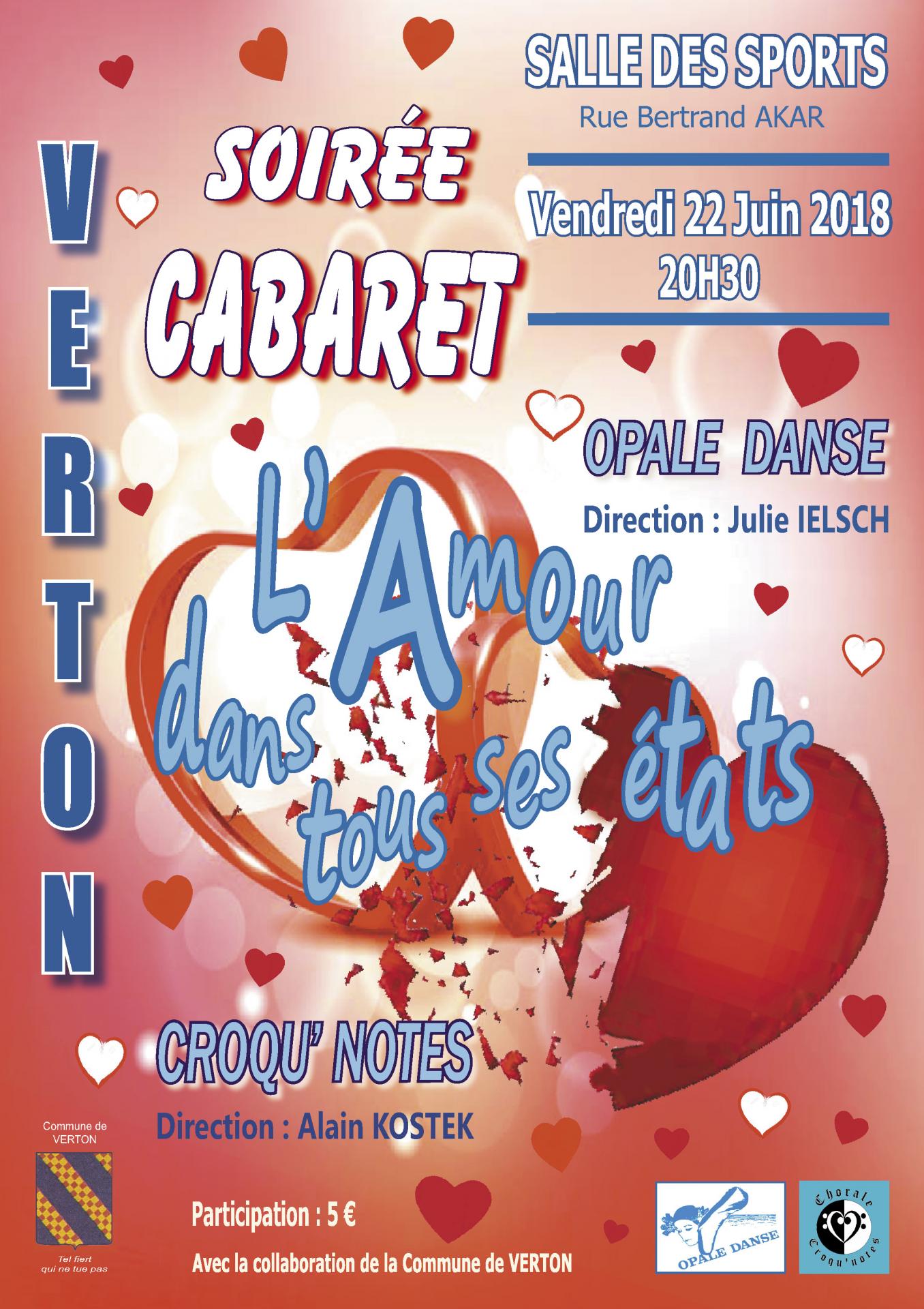 Affiche soiree cabaret 2018 2
