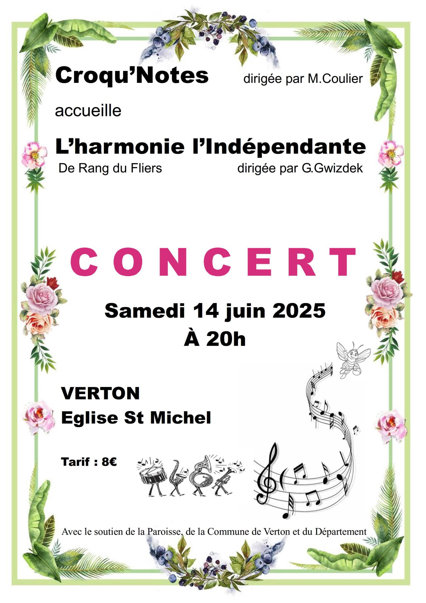 Affiche concert 14 juin 2025 2